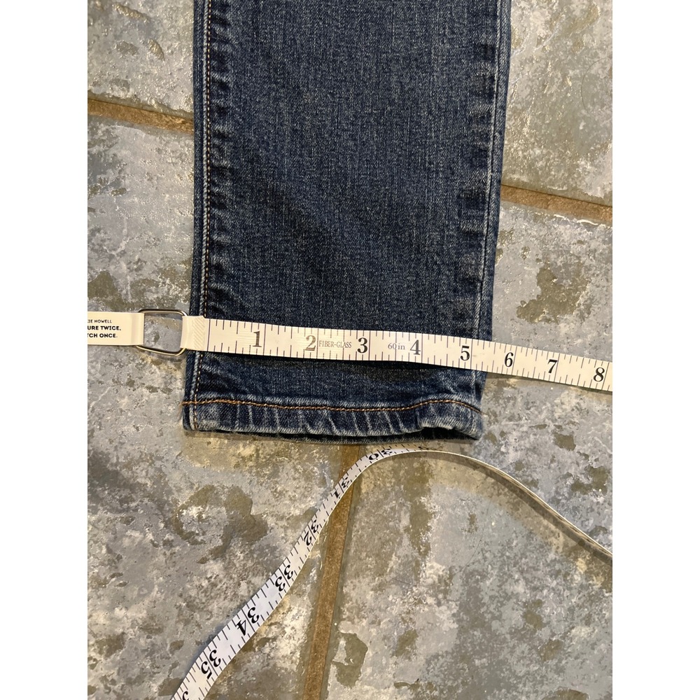 Calvin Klein Jeans Women's Size 28 Blue Ultimate Skinny Dark Wash Denim Chic‎ - Picture 10 of 11